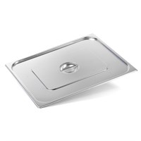 Крышка Luxstahl из нержавеющей стали для GN 2/1 [821-L] 70056