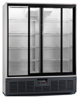 Шкаф универсальный АРИАДА R1400VC (стеклянные двери-купе) 70176