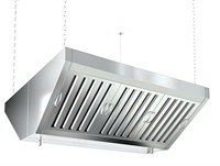 Зонт вытяжной островной без козырька HICOLD ЗВОО-0910 70586