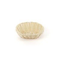 Корзинка пластиковая 170х120 мм бежевая [KT4044] 70615