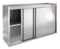 Полка настенная закрытая HICOLD НПК-10/3 (двери-купе) 71121