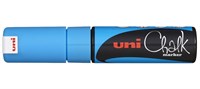 Маркер голубой для оконных и стеклянных поверхностей Uni Chalk PWE-8K 71458