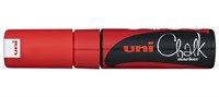 Маркер красный для оконных и стеклянных поверхностей Uni Chalk PWE-8K 71459