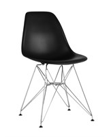 Стул пластиковый «Eames» с жестким сиденьем (хромированный каркас) 71718