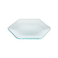 Блюдо шестиугольное «Corone Aqua» 320 мм 72176