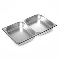 ГАСТРОЕМКОСТЬ 1/1х2,5'' 530х325х65 двухсекционная Luxstahl [125731] 72214