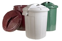 Бак для пищевых продуктов с крышкой 35 л 73630
