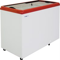 Ларь морозильный ITALFROST CF 400F красный 74618