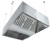 Зонт вытяжной островной коробчатый HICOLD ЗКВОО-1514 75134