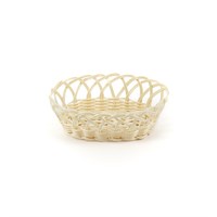 Корзинка пластиковая 215х140 мм бежевая [KT4063] 75180