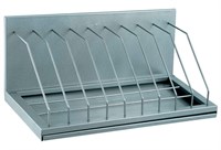 Полка настенная для досок ATESY ПКД-600 (9 секций) 75227