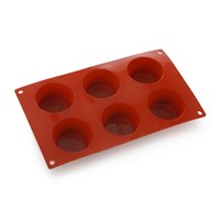 Форма для выпечки Средний маффин, 6 элементов Silicon Flex [SF023/S] 75413