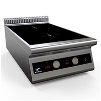 ПЛИТА индукционная настольная 2 конфорки I7-2T монолитная 75509