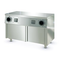 СТОЛ-ТУМБА с диспенсерами для стаканов СТД-2/1200-2 купе (294971) 75734