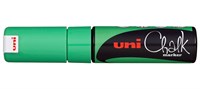 Маркер зеленый для оконных и стеклянных поверхностей Uni Chalk PWE-8K 76002