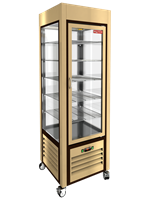 Витрина кондитерская вертикальная HICOLD VRC 350 Be 284288 77154