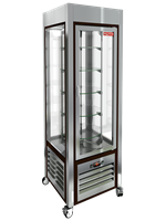 Витрина кондитерская вертикальная с вращением HICOLD VRC 350 R 284281 77157