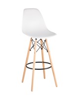 Стул барный «Eames» с жестким сиденьем (деревянный каркас) 77503