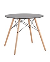 Стол обеденный «Eames D-800 мм, 4 ножки Черный» обеденный нераздвижной 78094
