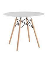 Стол обеденный «Eames D 900 мм, 4 ножки NEW» нераздвижной 78183