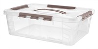 Контейнер с крышкой/замками/ручкой 390х290х124 мм 78205