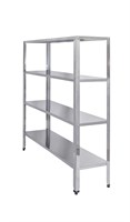 Стеллаж кухонный Luxstahl СР-1800х1700х500/4 нерж 78331