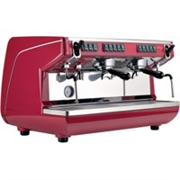 Кофемашина рожковая автомат Nuova Simonelli Appia Life 2Gr V 220V red economizer+high groups 79128