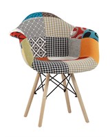 Кресло «Eames пэчворк» с жестким сиденьем 79157