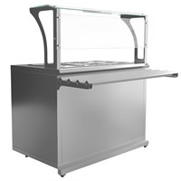 Мармит вторых блюд паровой Luxstahl МВП (С)-1200 Premium (нерж.) 79199