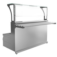 Мармит первых блюд 3-конфорочный индукционный Luxstahl МПИ (С)-1500 Premium (нерж.) 79207