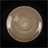 Тарелка мелкая 200 мм серо-коричневая «Corone Natura» [HL908120B] 79256