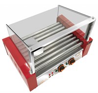 Гриль роликовый AIRHOT аппарат для хот-догов с защитным экраном RG-9S 81355