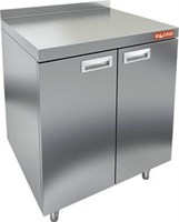 СТОЛ ЗАКРЫТЫЙ  с бортом и распашными дверцами HICOLD НБМСЗ-8/6Б 81854
