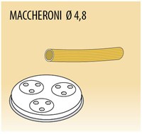 Насадка FIMAR для MPF 2,5/MPF 4 MACCHERONI паста диам. 4,8 мм 82508