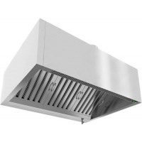 ЗОНТ ВЫТЯЖНОЙ  пристенный коробчатый HICOLD ЗКВПО-1009+ПРИТОК 83124