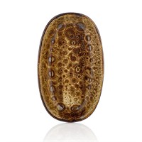 Блюдо овальное 190 мм «Cowry Yellow» By Bone 83130