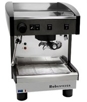 КОФЕМАШИНА ПОЛУАВТОМАТ ROBUSTEZZA ST1M/ ЧЕРНАЯ+ВЫСОКАЯ ГРУППА 1Ф 83229