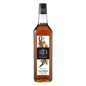 Сироп 1883 Maison Routin Согревающая пряность (Warm Spices), 1 л, стекло 11666