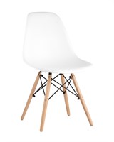 Стул пластиковый «Eames» с жестким сиденьем (собранный каркас, продажа упаковкой 4 шт./уп ) 83656