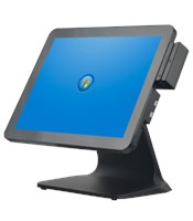 POS-компьютер моноблок QLine10 - 15“ сенсорный 4Gb, 120 MSSD, MSR, Windows 10 83687