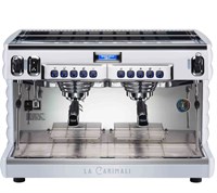 Кофемашина-автомат CARIMALI Bubble E2 2 высокие группы, экономайзер, белая (BU-E2-H-02-W) 84643