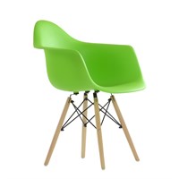 Кресло Barneo N-14 WoodMold Eames style салатовый (95722) 84904