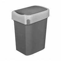 Контейнер для мусора 25л. серый ПП [434214811] 84970