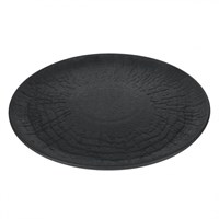 Тарелка 23 см Black Raw Wood [81229865] 85744