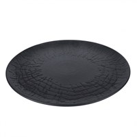 Тарелка 27 см Black Raw Wood [81229866] 85745