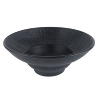 Тарелка глубокая 380 мл 25*7,6 см для пасты, для супа Black Raw Wood [81229887] 85747