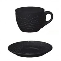 Чайная пара 300 мл Black Raw Wood [81229848] 85750