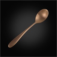 Ложка чайная 14,3 см матовая медь PVD Alessi-Copper [81280008] 86112