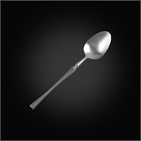 Ложка чайная 15 см матовое серебро PVD 1920-Silvery [81280016] 86123