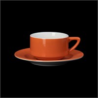 КОФЕЙНАЯ ПАРА 190мл, оранжевый Corone Gusto" [7921/7922]" 86912